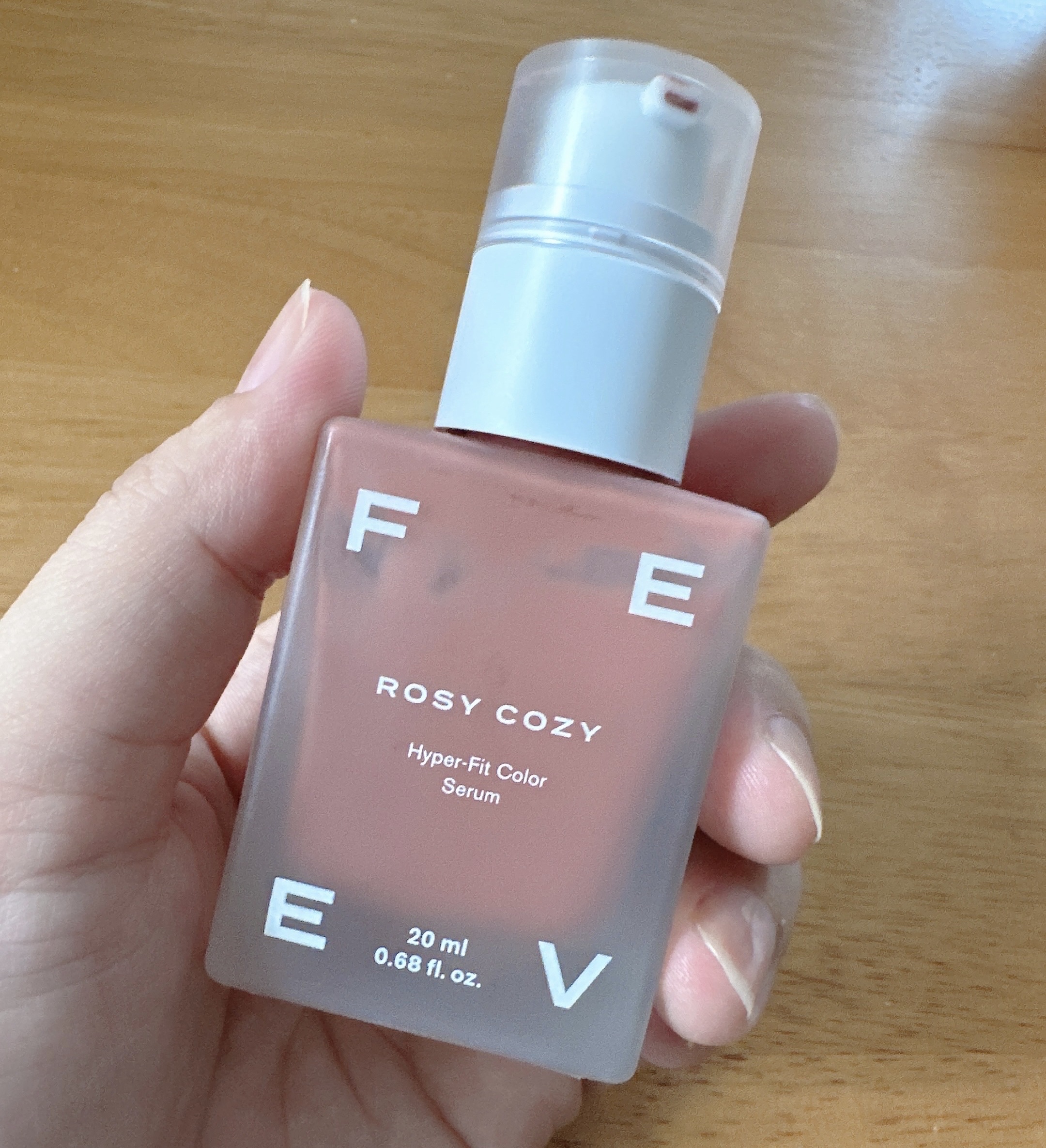 カラーセラム ロージーコージー/FEEV/リキッドチークを使ったクチコミ（2枚目）