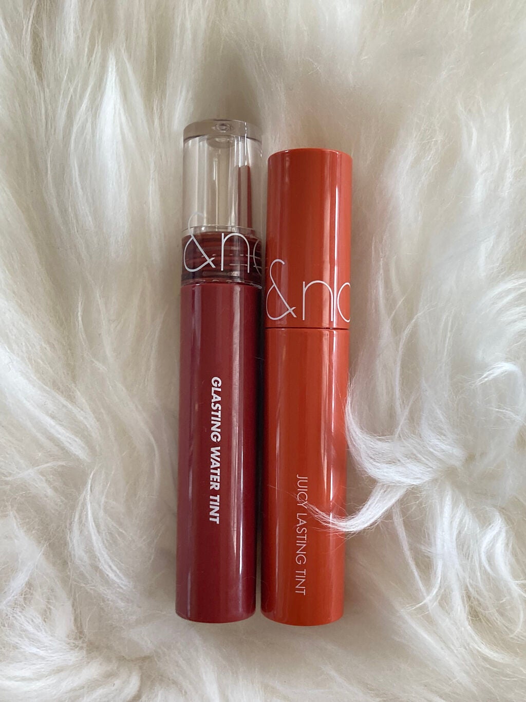 グラスティングウォーターティント/rom&nd/リップティントを使ったクチコミ(4枚目)