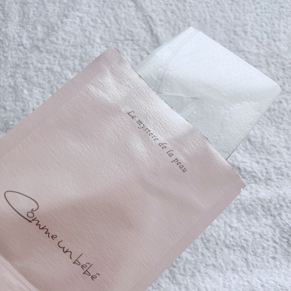 フェイスマスクシート/Comme un bebe/シートマスク・パックを使ったクチコミ（2枚目）