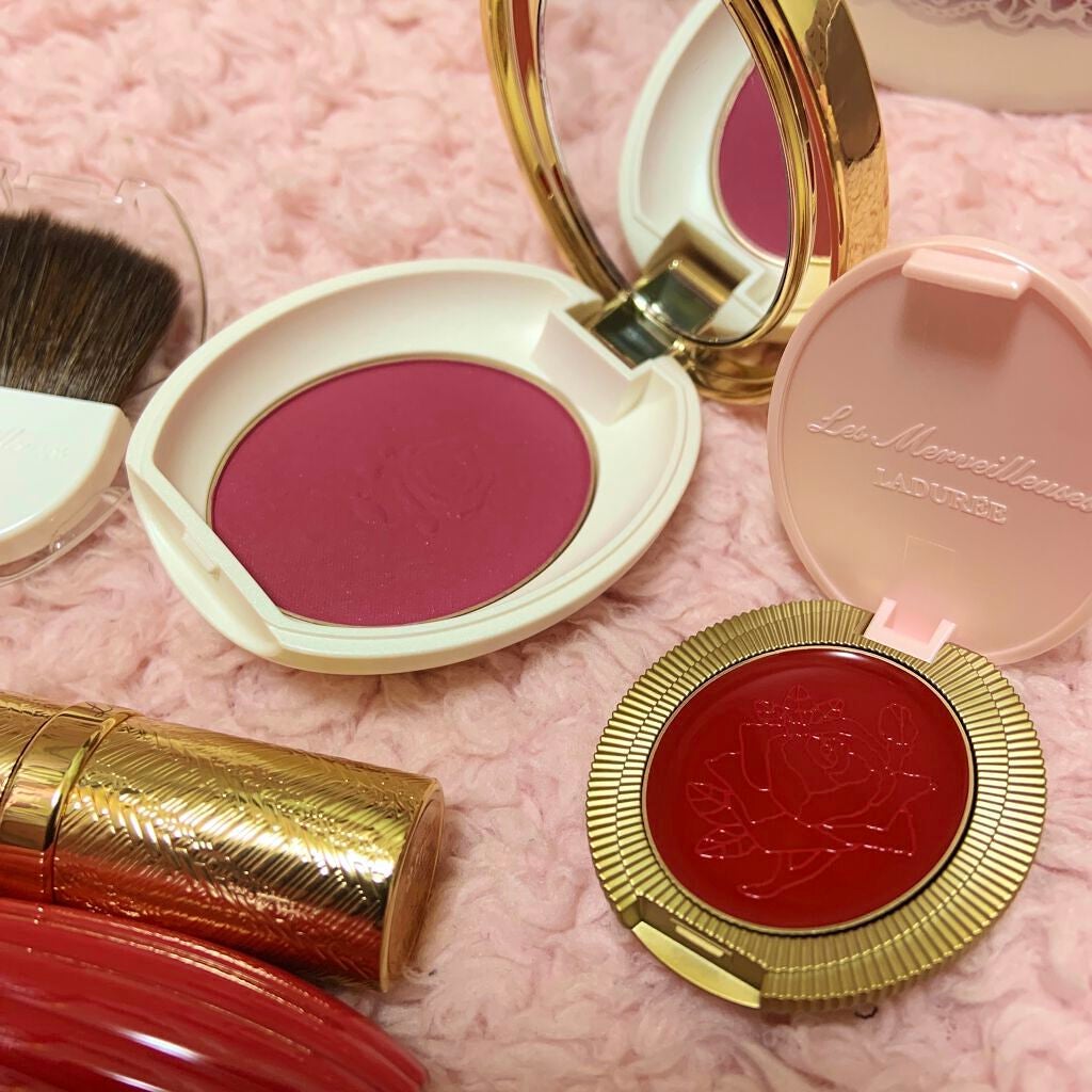 フェイス カラー ローズ ラデュレ/レ・メルヴェイユーズ ラデュレ/パウダーチークを使ったクチコミ(3枚目)