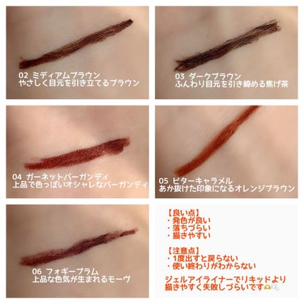 クリーミータッチライナー/キャンメイク/ジェルアイライナーを使ったクチコミ(3枚目)