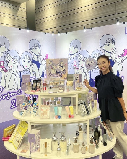 こままりえ@投稿ある方フォロバ✨ on LIPS 「ロフトコスメフェスティバル2024AWプレス・関係者向け展示会..」(10枚目)