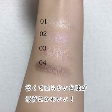 ジルスチュアート エターナルクチュール アイズ シマー 05 eternal pearl/JILL STUART/アイシャドウパレットを使ったクチコミ（3枚目）