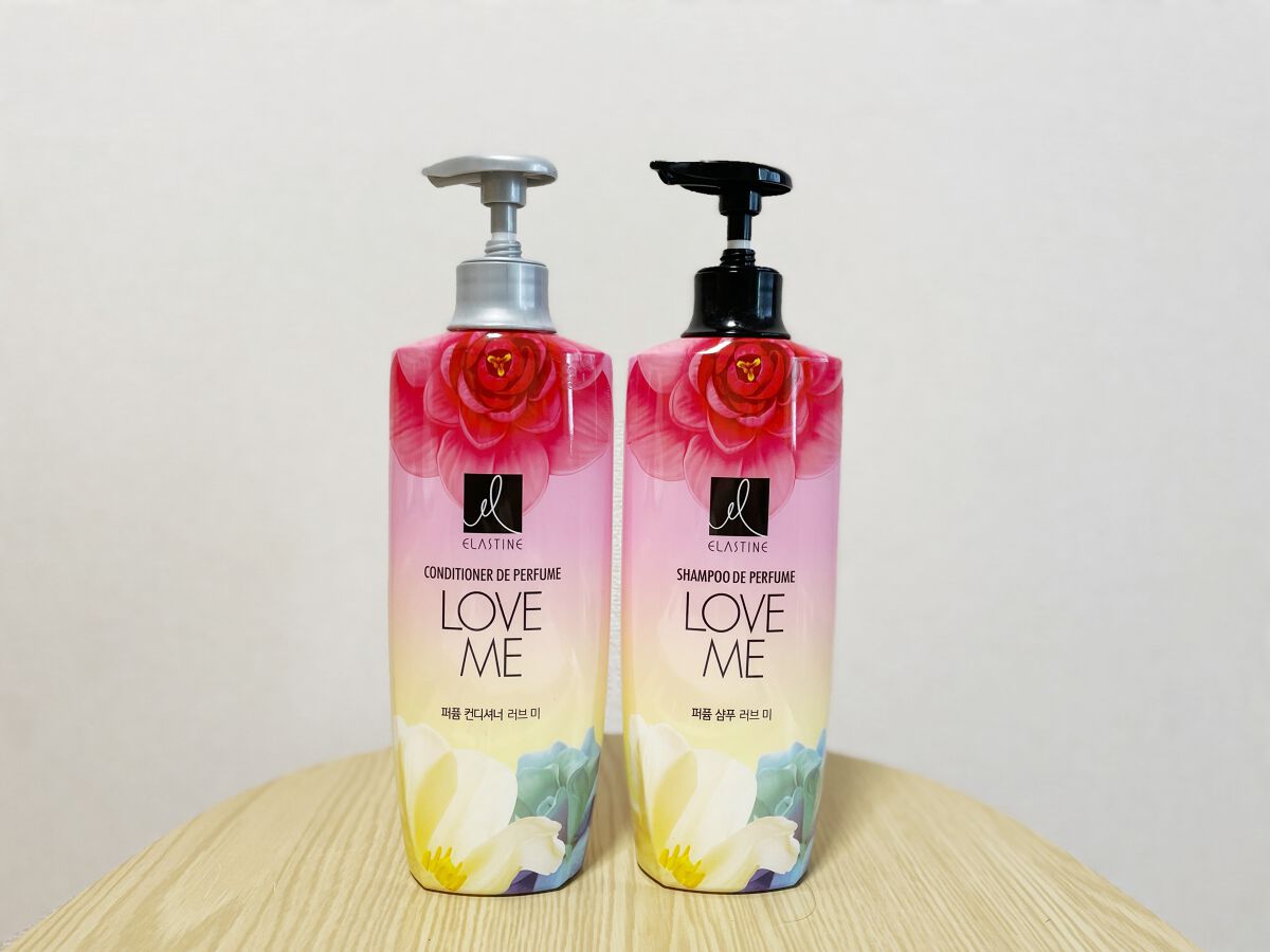 パフュームシャンプー&コンディショナー/エラスチン/シャンプー・コンディショナーを使ったクチコミ(1枚目)