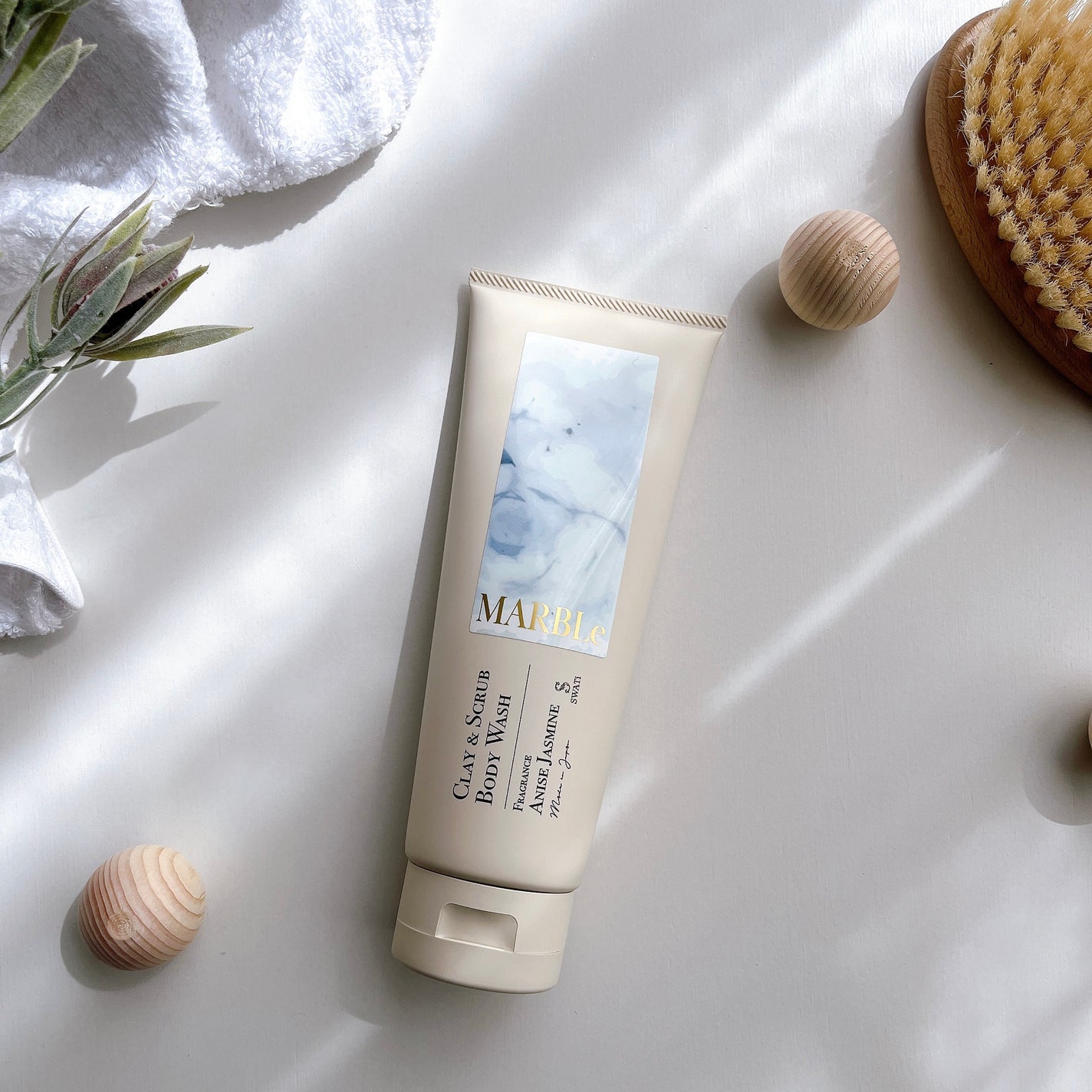 RAW BODY CREAM/SWATi MARBLe/ボディクリームを使ったクチコミ(2枚目)