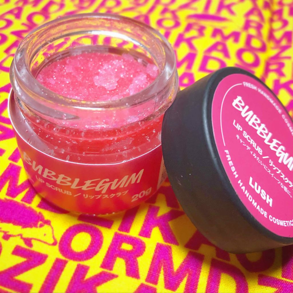 バブルガムフレーバー リップスクラブ/ラッシュ/リップスクラブを使ったクチコミ(1枚目)