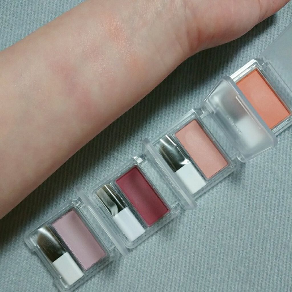 パウダー チーク/ちふれ/パウダーチークを使ったクチコミ（2枚目）