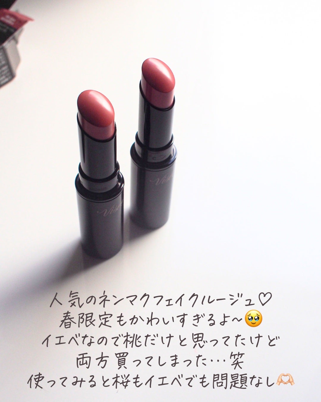 ネンマクフェイク ルージュ/Visée/口紅を使ったクチコミ(3枚目)