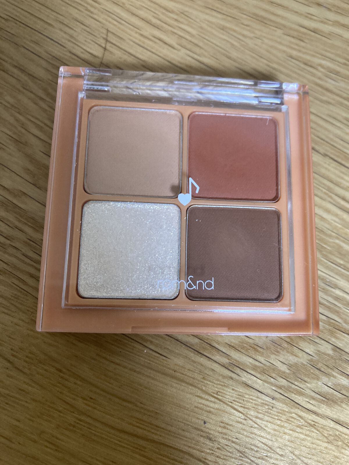 ベターザンアイズ ミュージックシリーズ/rom&nd/アイシャドウパレットを使ったクチコミ（1枚目）