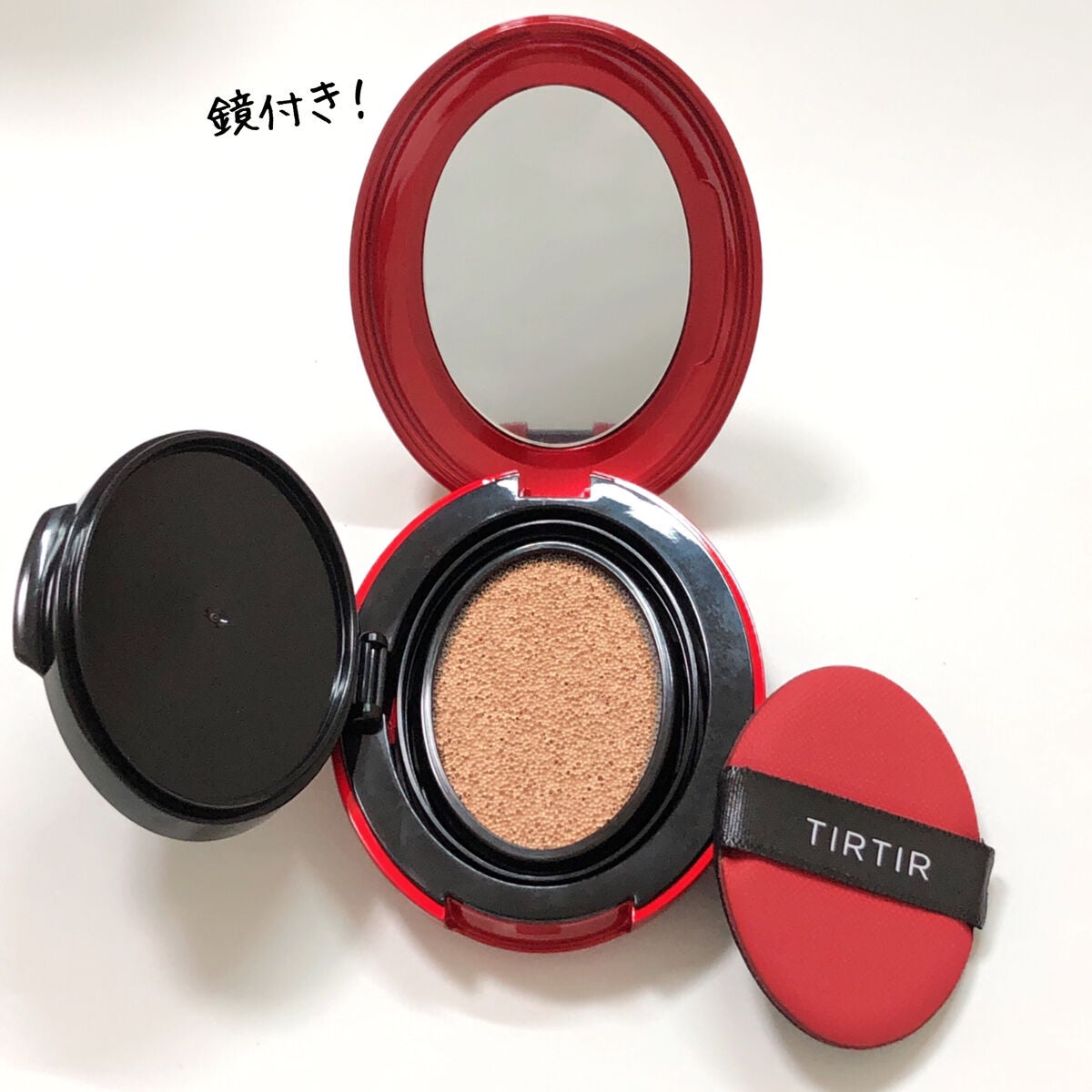 マスク フィット レッド クッション/TIRTIR(ティルティル)/クッションファンデーションを使ったクチコミ(2枚目)