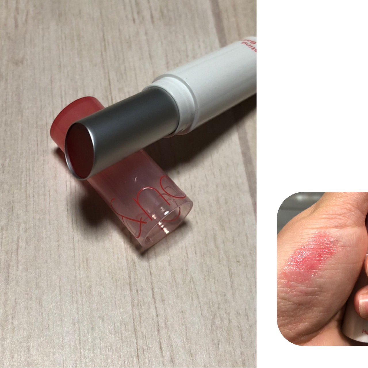 グラスティングメルティングバーム 04 ヒッピーベリー(Hippie Berry)/rom&nd/リップバームを使ったクチコミ（2枚目）