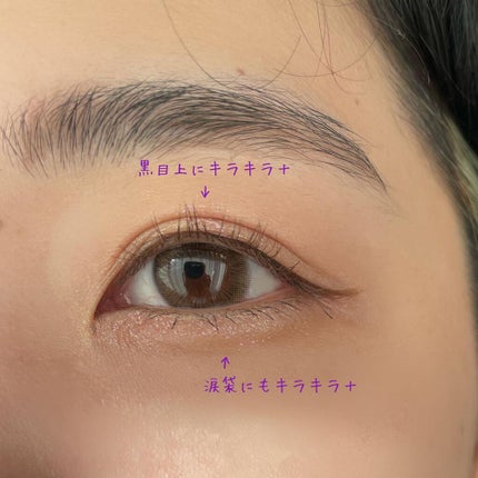 ドロップアイズスティックグリッツ/BLACK ROUGE/スティックアイシャドウを使ったクチコミ(3枚目)