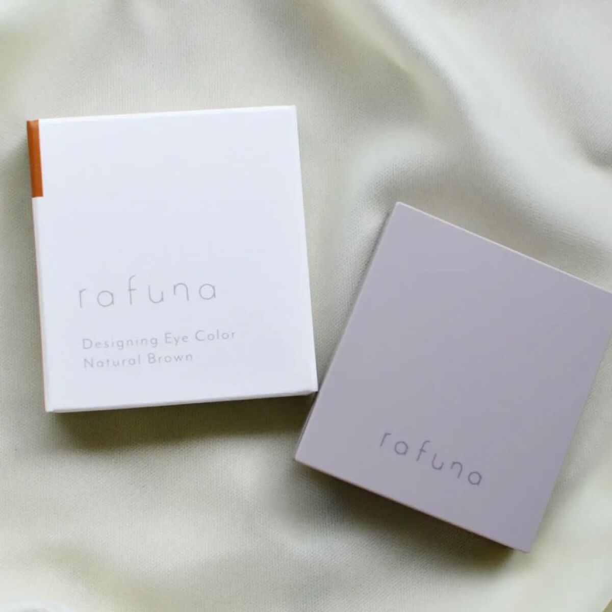 デザイニングアイカラー 01 ナチュラルブラウン/rafuna/アイシャドウパレットを使ったクチコミ（2枚目）