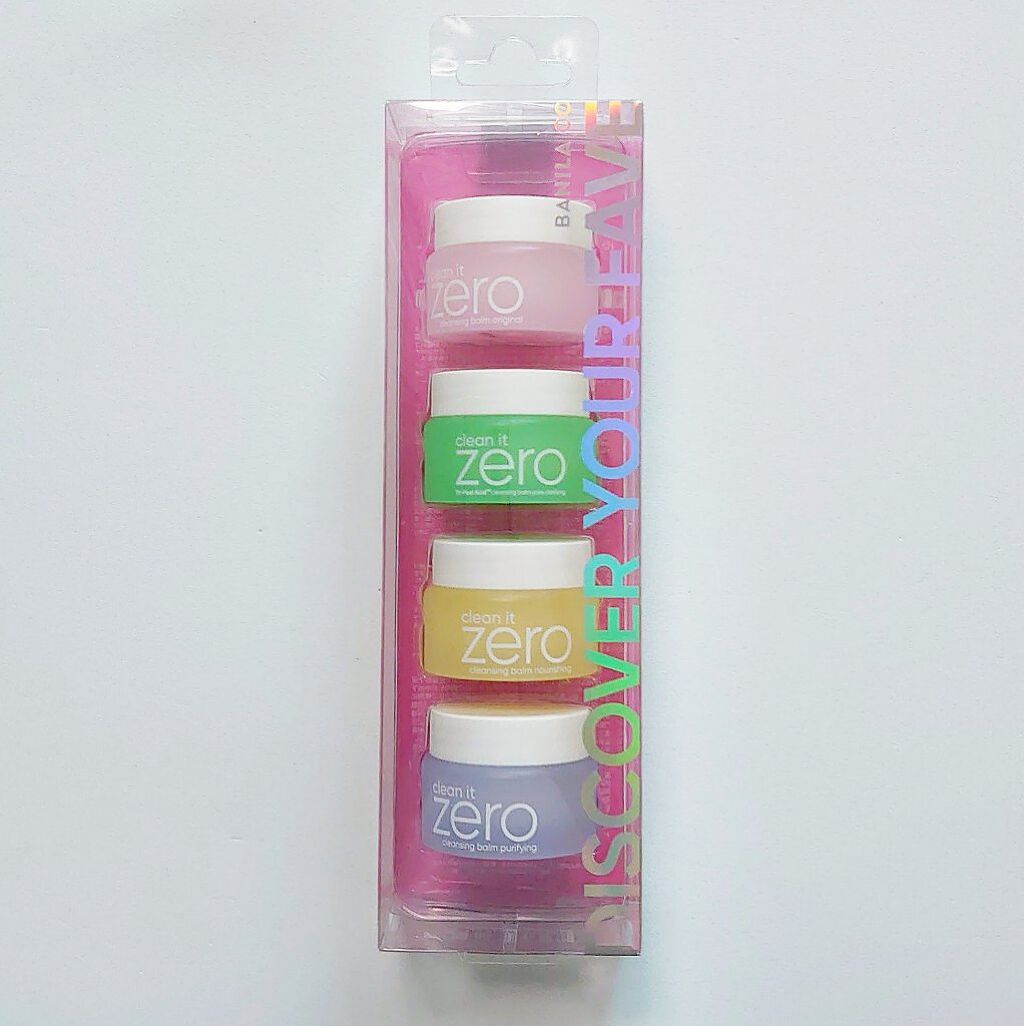 バニラコクレンジングバーム ディスカバリーキット/BANILA CO/その他キットセットを使ったクチコミ（1枚目）