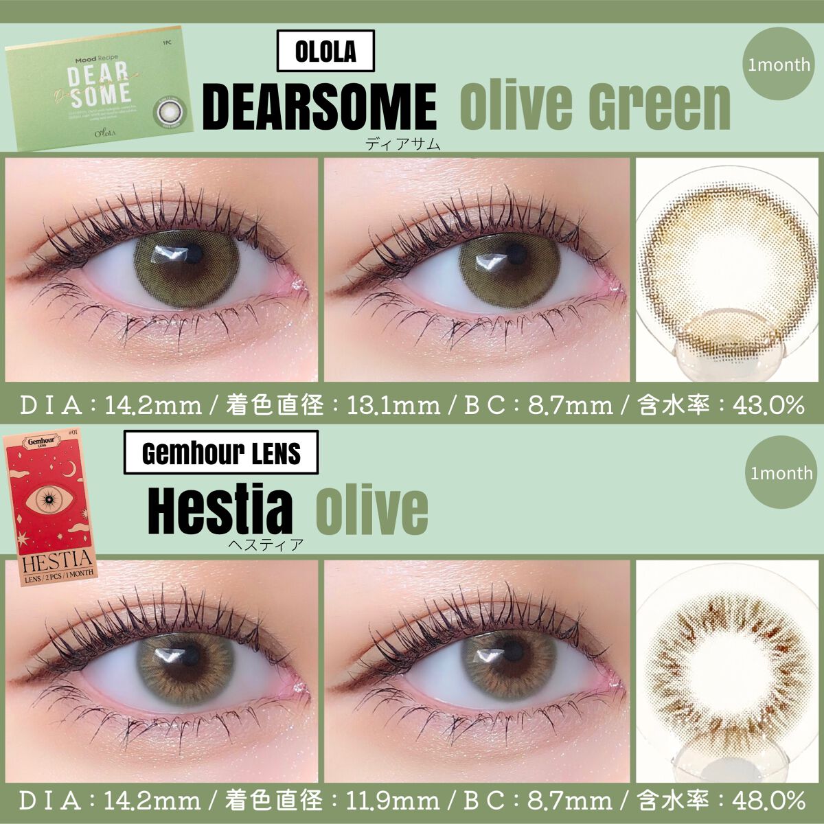 CANNA ROZE 1year/URIA i-DOL/カラーコンタクトレンズを使ったクチコミ(4枚目)