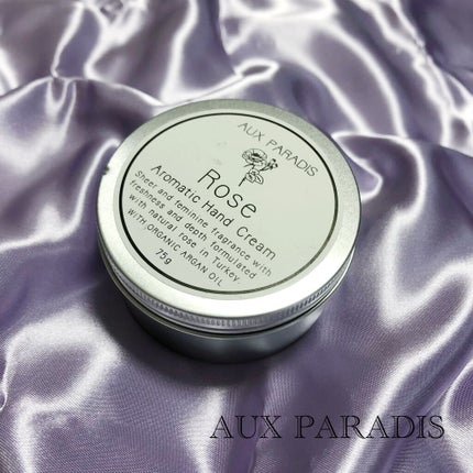 AUX PARADIS アロマティック ハンドクリーム #01 Roseのクチコミ「
AUX PARADIS
アロマティックハンドクリーム
ローズ
75g
税込1980円
✔︎.....」(1枚目)