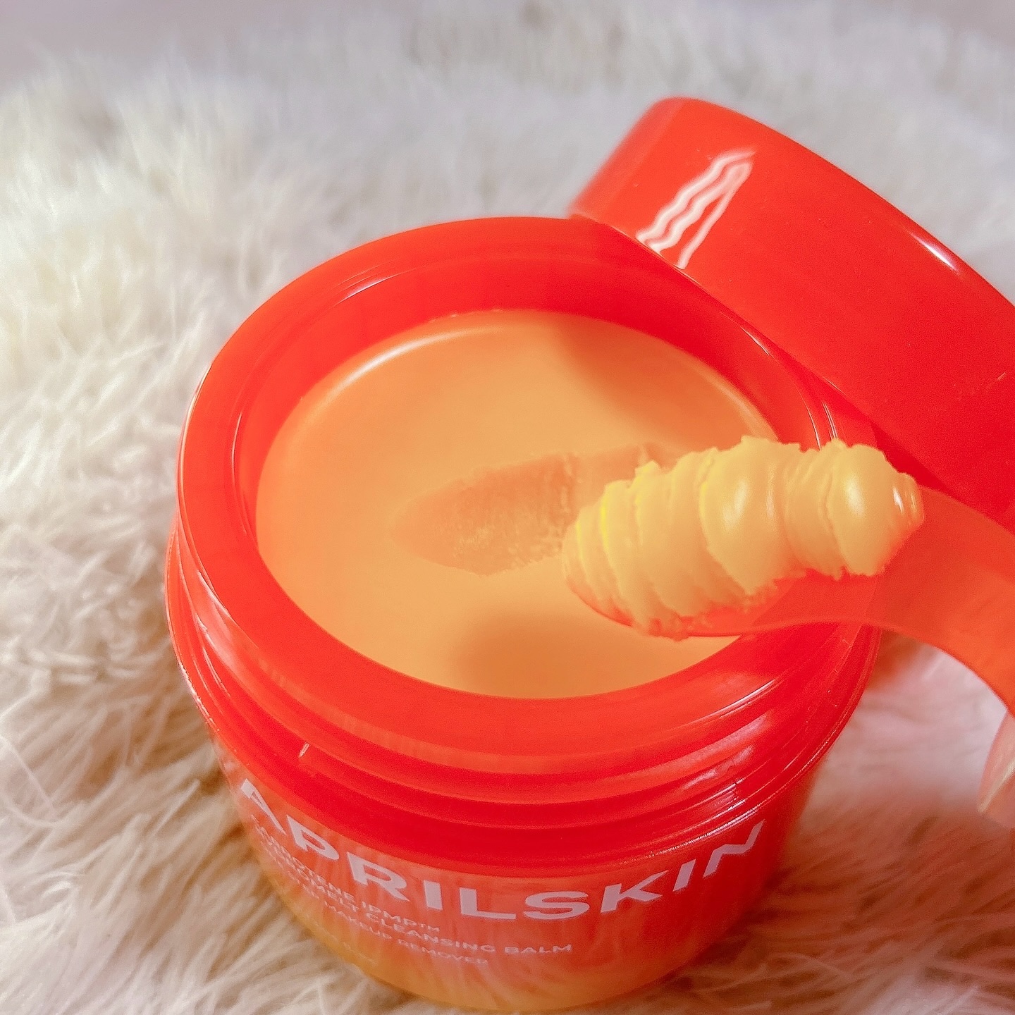 カロテンIPMP(TM) とろけるクレンジングバーム /APRILSKIN/クレンジングバームを使ったクチコミ（2枚目）