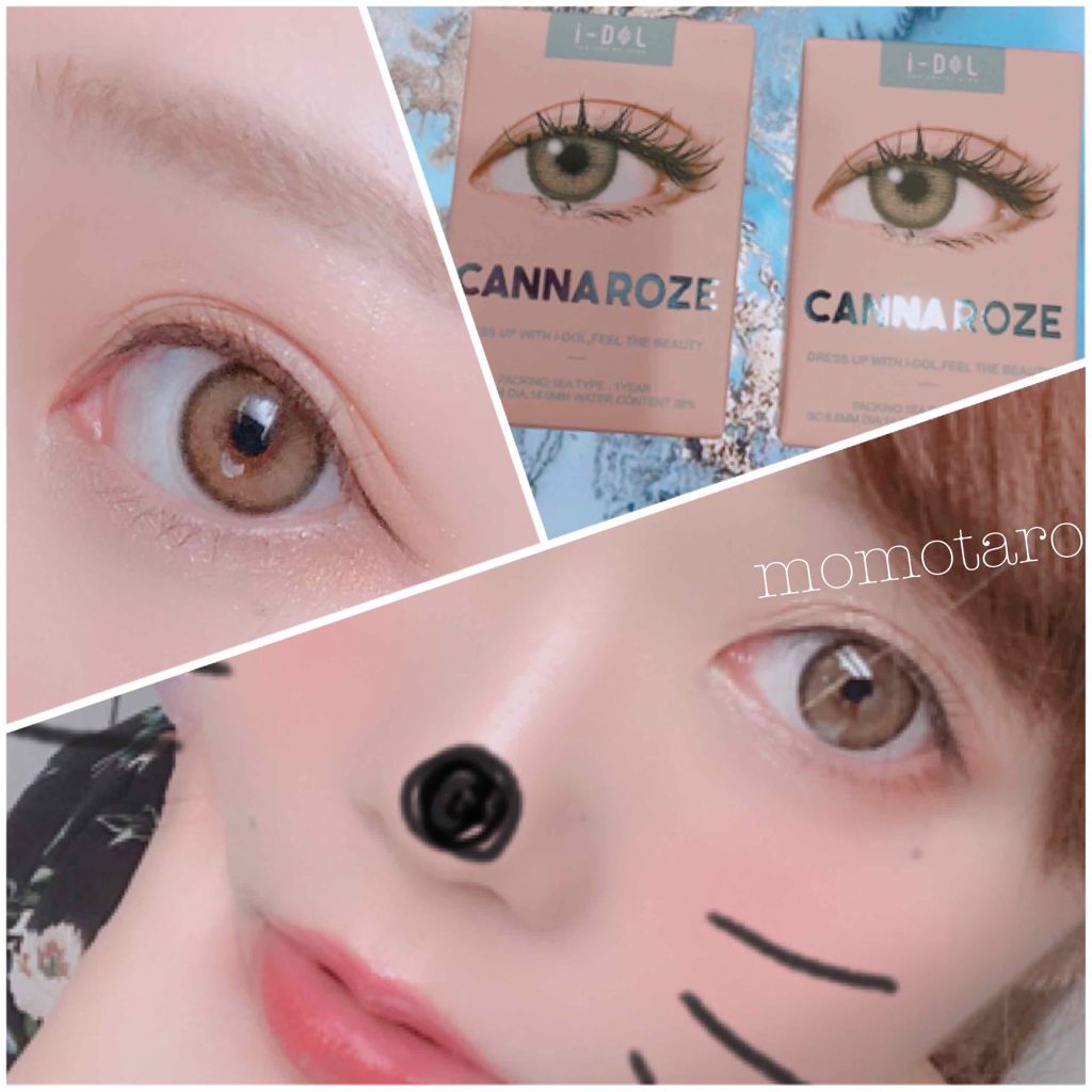 CANNA ROZE 1year/URIA i-DOL/カラーコンタクトレンズを使ったクチコミ(2枚目)