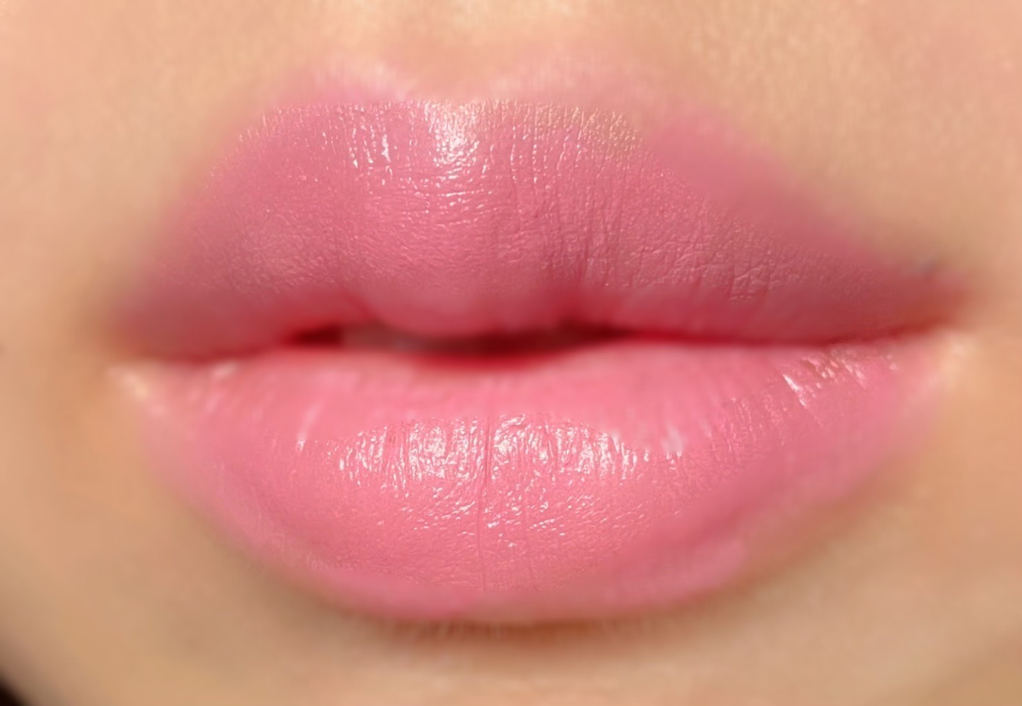 テクノサテン ジェル リップスティック 407	Pulsar Pink/SHISEIDO/口紅を使ったクチコミ（3枚目）