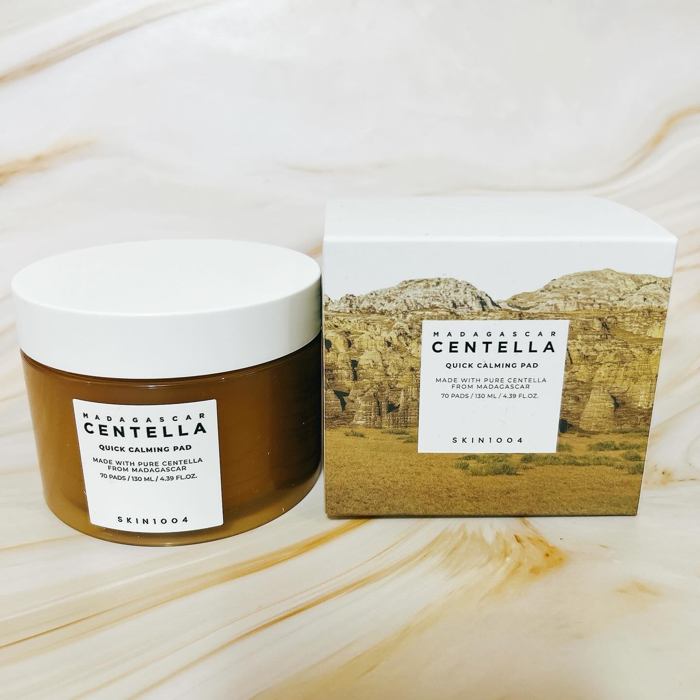 センテラ クイックカーミングパッド/SKIN1004/トナーパッドを使ったクチコミ（2枚目）