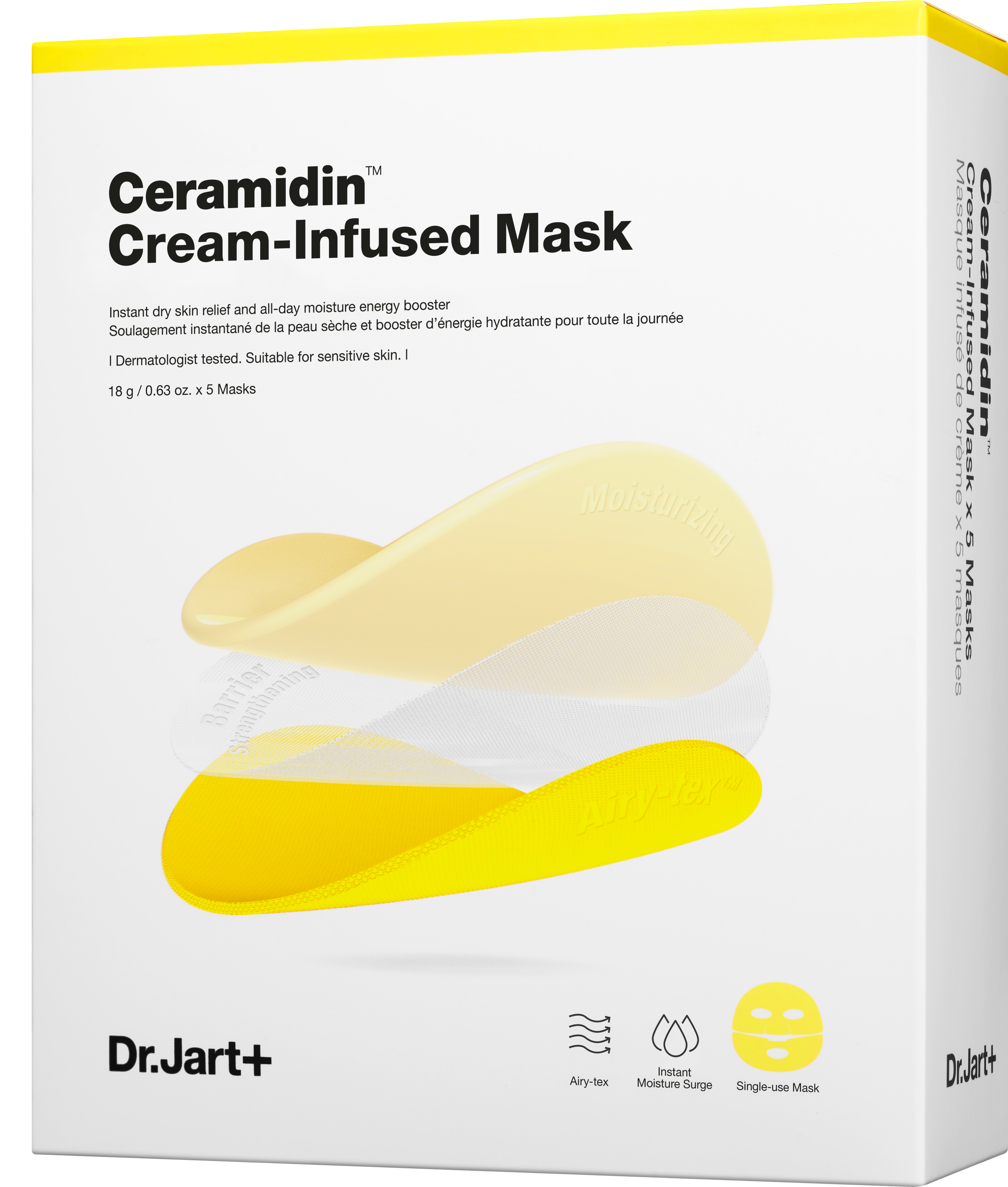 セラマイディン クリーム インフューズド マスク 5枚入り