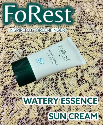 フォレスト エッセンスサンクリーム/FoRest by Greenfinger/日焼け止めローションを使ったクチコミ(1枚目)