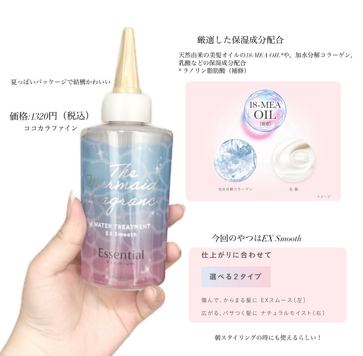 まるる on LIPS 「EssentialPremiumSeriesWATERTREA..」(2枚目)