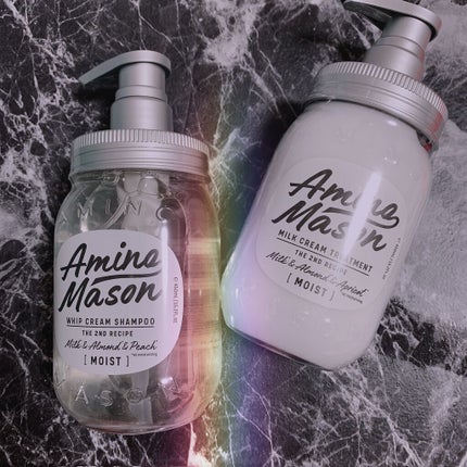 アミノメイソン ディープモイスト ホイップクリーム シャンプー/ミルククリーム ヘアトリートメント/アミノメイソン/市販シャンプーを使ったクチコミ(1枚目)