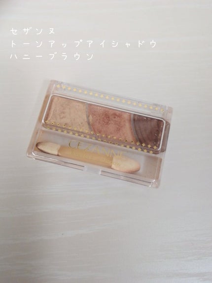 トーンアップアイシャドウ/CEZANNE/アイシャドウパレットを使ったクチコミ(2枚目)