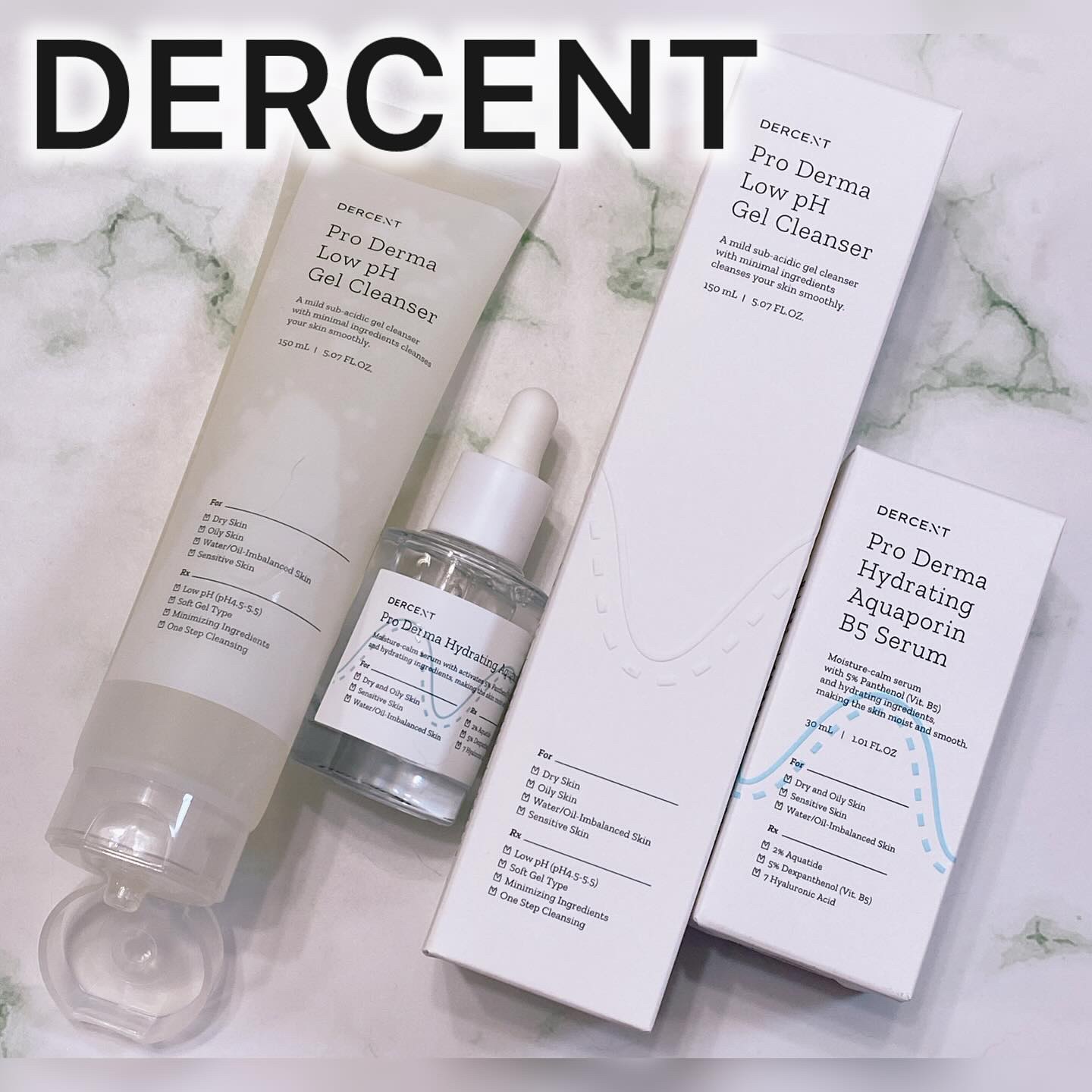 プロダーマ弱酸性ジェルクレンザー/DERCENT/洗顔フォームを使ったクチコミ（1枚目）