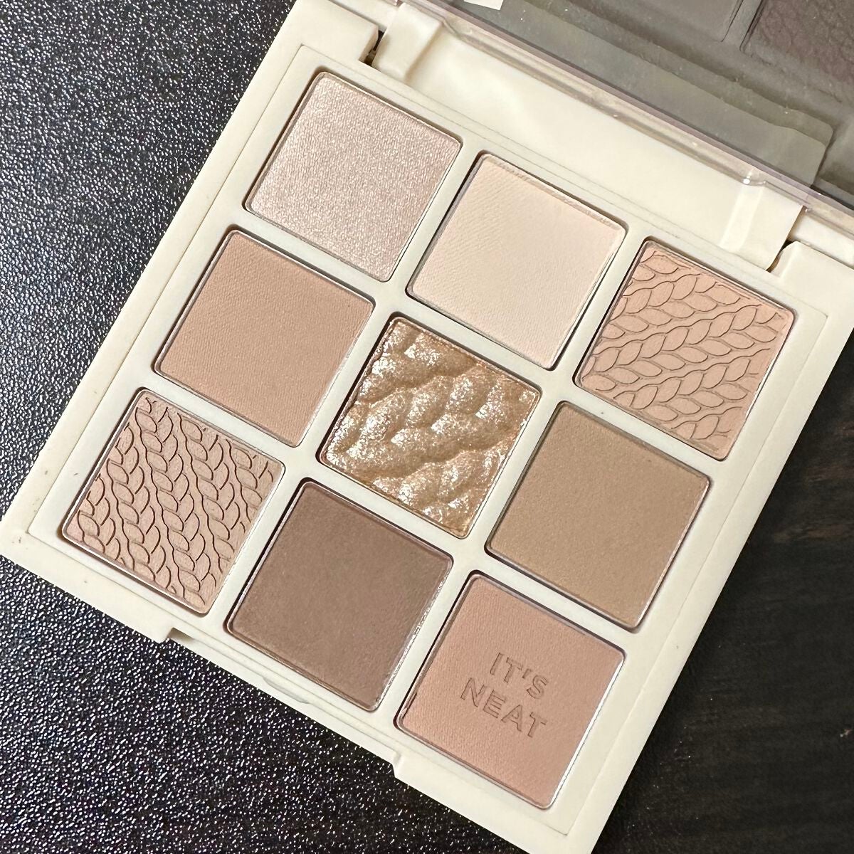 マイフェイブムードアイパレット 9カラー/HOLIKA HOLIKA/アイシャドウパレットを使ったクチコミ(4枚目)