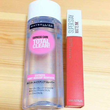 エクスプレス ケア トータル クリーン/MAYBELLINE NEW YORK/ポイントメイクリムーバーを使ったクチコミ（1枚目）