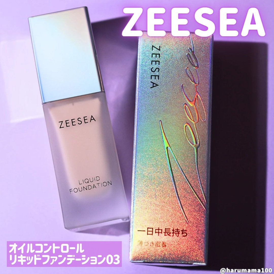 化粧崩れ対策 リキッドファンデーション/ZEESEA/リキッドファンデーションを使ったクチコミ(1枚目)