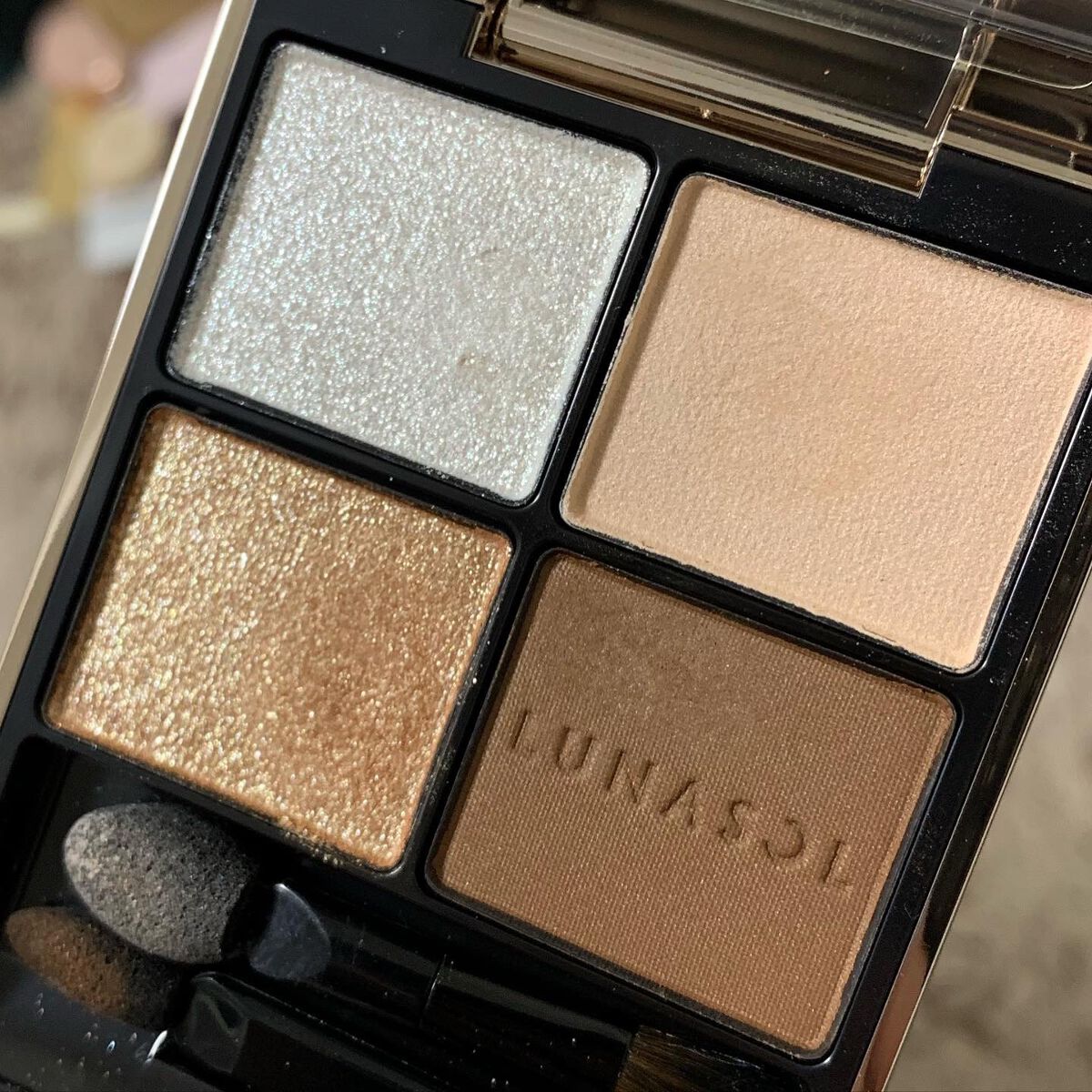 アイカラーレーション/LUNASOL/アイシャドウパレットを使ったクチコミ（3枚目）