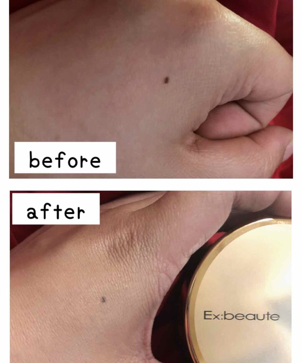 ホワイトカバークッション/エクスボーテ/クッションファンデーションを使ったクチコミ(2枚目)