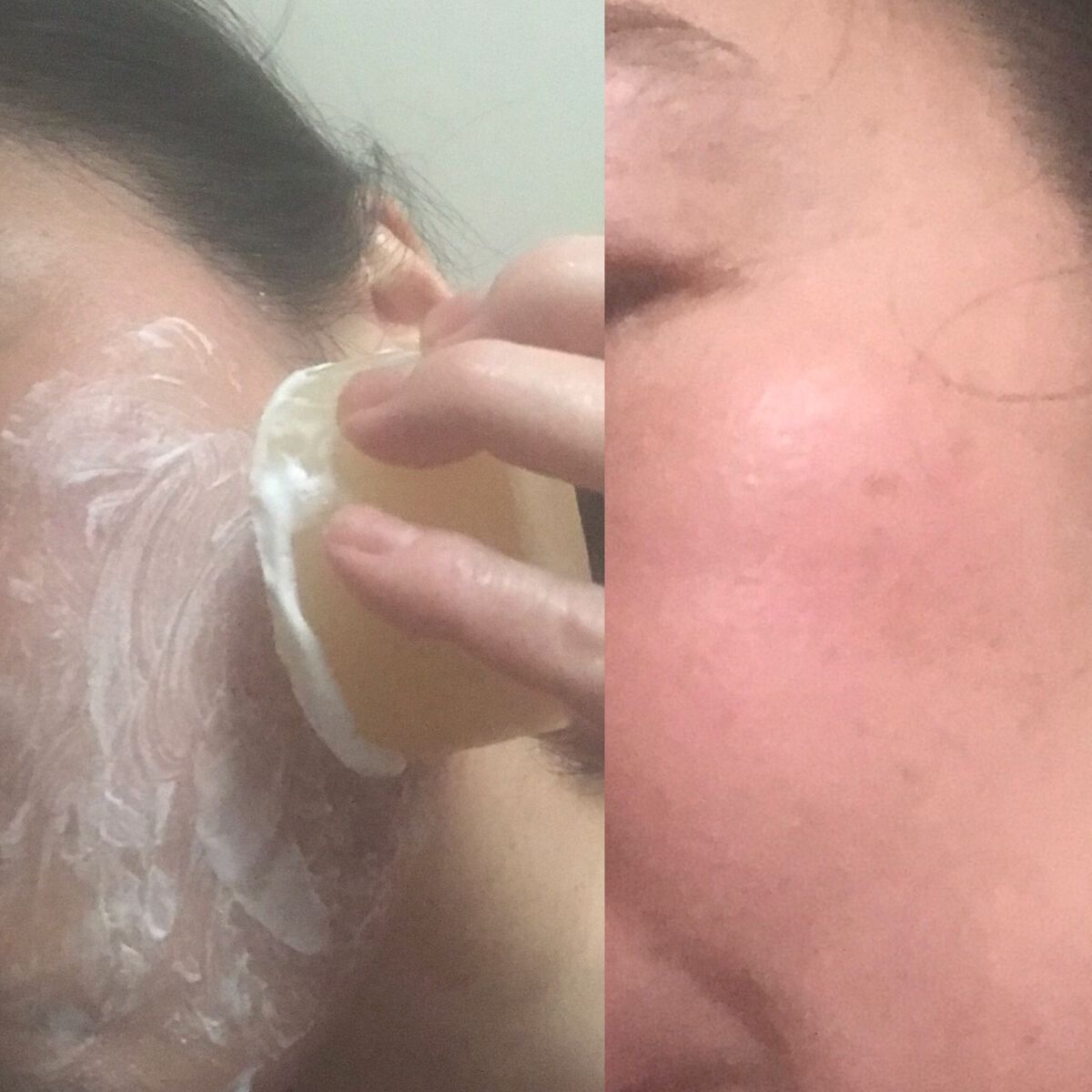 濱縮緬マッサージソープ/ハリメリー/洗顔石鹸を使ったクチコミ(4枚目)