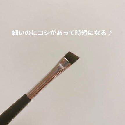 ダブルエンドアイブロウブラシ スマッジタイプ/ロージーローザ/メイクブラシを使ったクチコミ(2枚目)