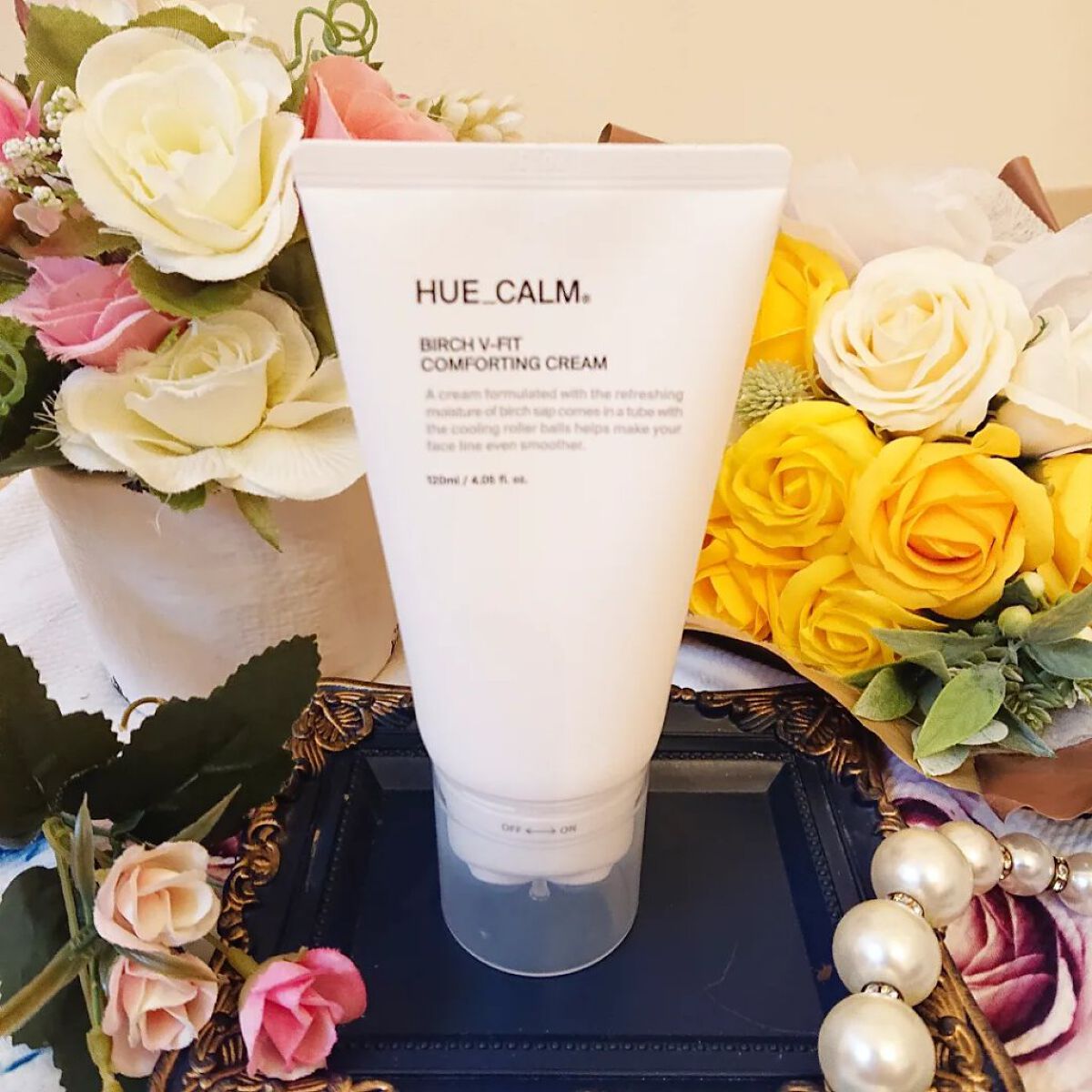 Vフィット ローラー クリーム/HUE_CALM/フェイスクリームを使ったクチコミ（2枚目）