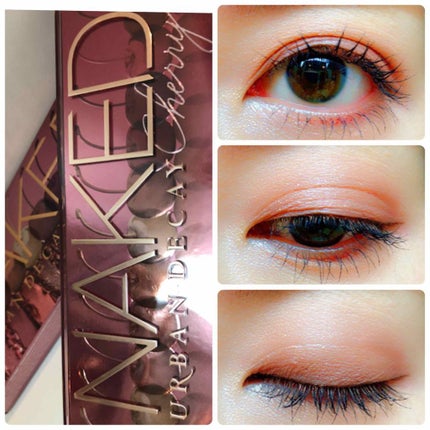 NAKED cherry/アーバンディケイ/アイシャドウパレットを使ったクチコミ(1枚目)