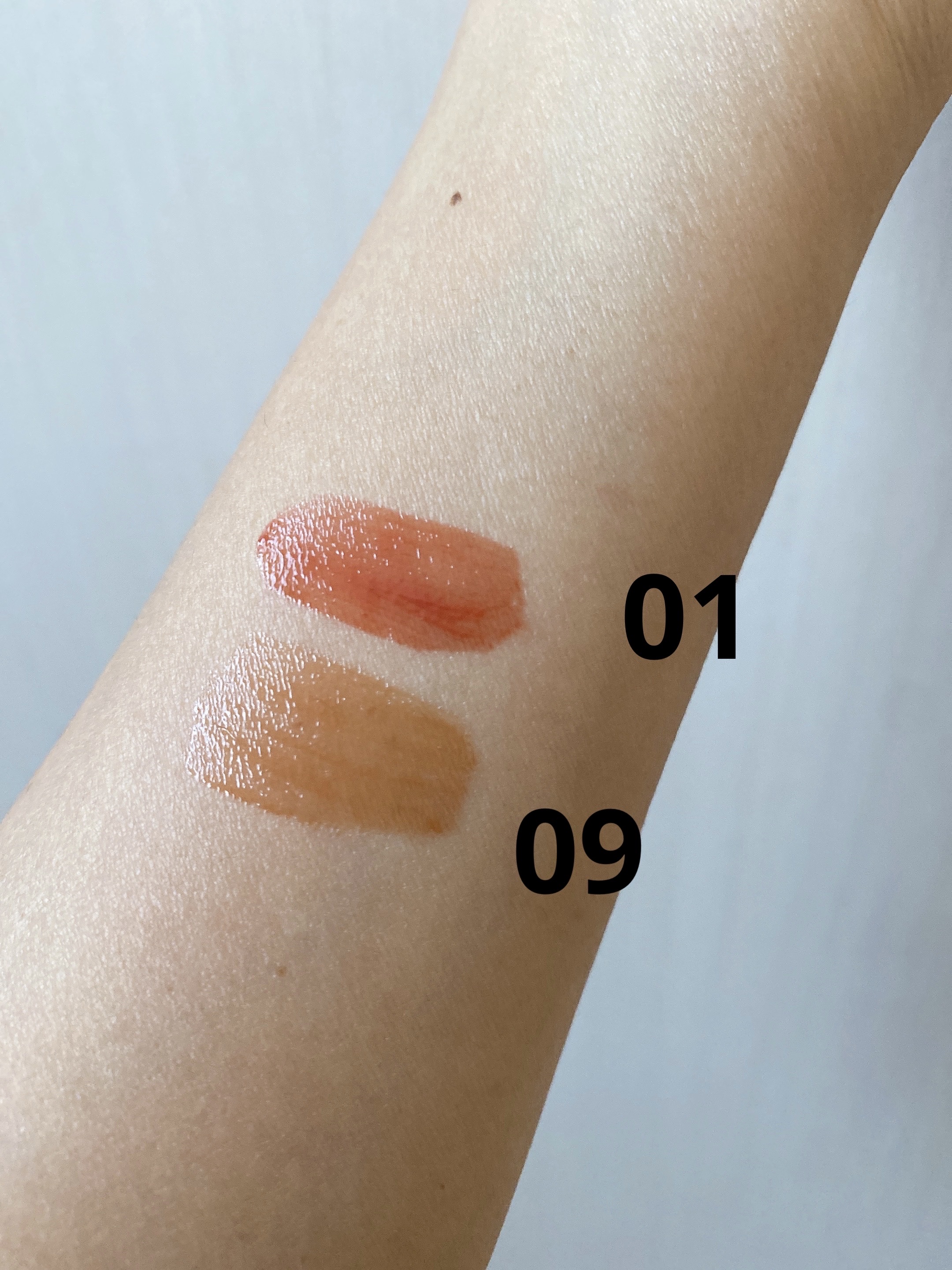 ペリペラ インク ムード グロイ ティント 09 NUDE TO HEART/PERIPERA/リップティントを使ったクチコミ（3枚目）