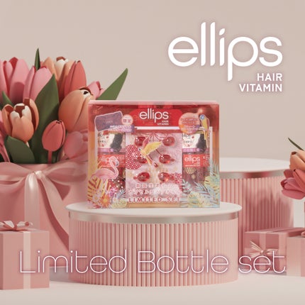 ellips限定セット ボトル2本+シート1個 レディシャイニー/ellips/ヘアオイルを使ったクチコミ(1枚目)