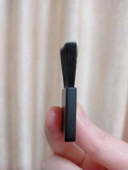 MINI FACE BRUSH a/U R GLAM/メイクブラシを使ったクチコミ(4枚目)