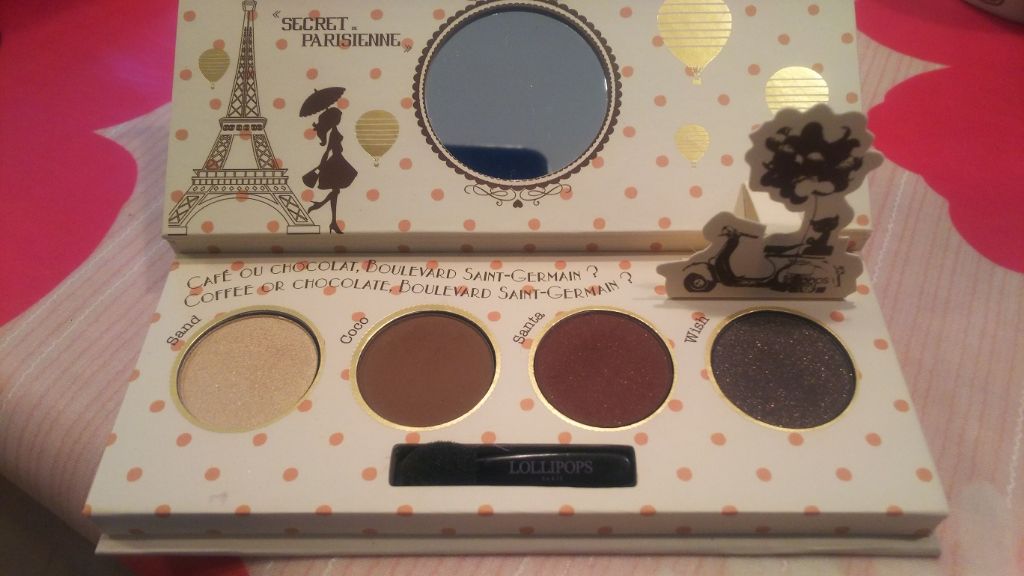 ロリポップス アイパレット ローズモンマルトル/ときわ商会/アイシャドウパレットを使ったクチコミ（2枚目）