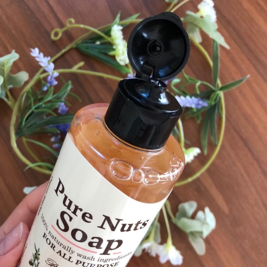 ピュアナッツソープ ホワイトローズの香り/ナチュラセラ/洗顔フォームを使ったクチコミ（2枚目）