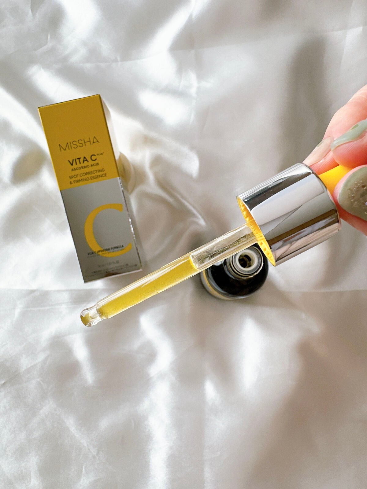 ミシャ ビタシープラス 美容液【日本処方】/MISSHA/美容液を使ったクチコミ(3枚目)