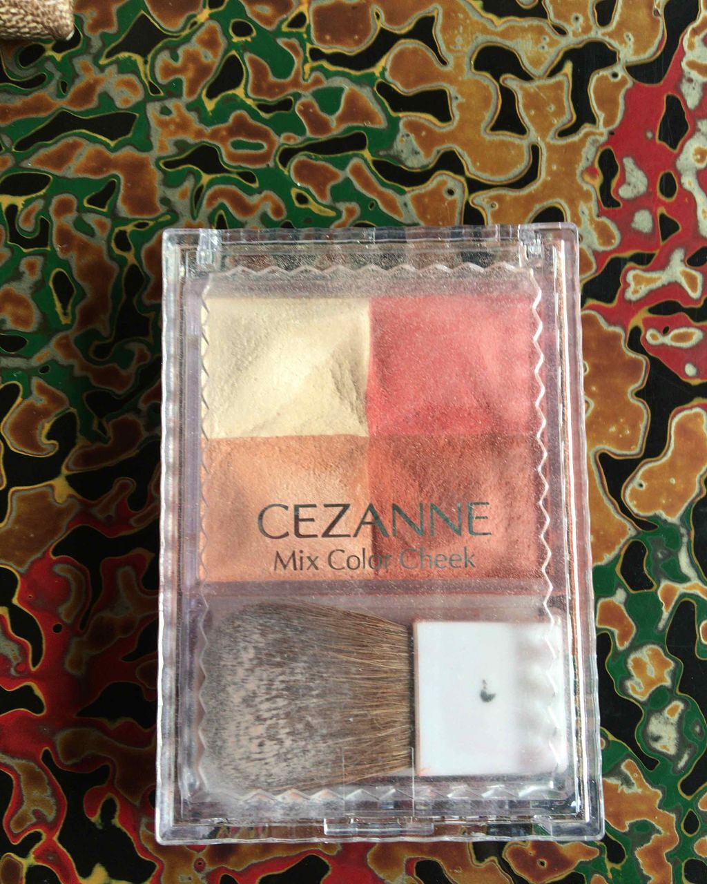 ミックスカラーチーク/CEZANNE/パウダーチークを使ったクチコミ(1枚目)
