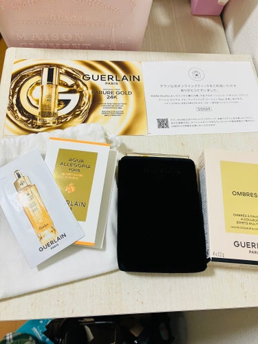 GUERLAIN オンブル ジェのクチコミ「GUERLAINオンブル ジェ458


我慢しきれなくて公式から購入しました✨

おまけがた.....」（3枚目）