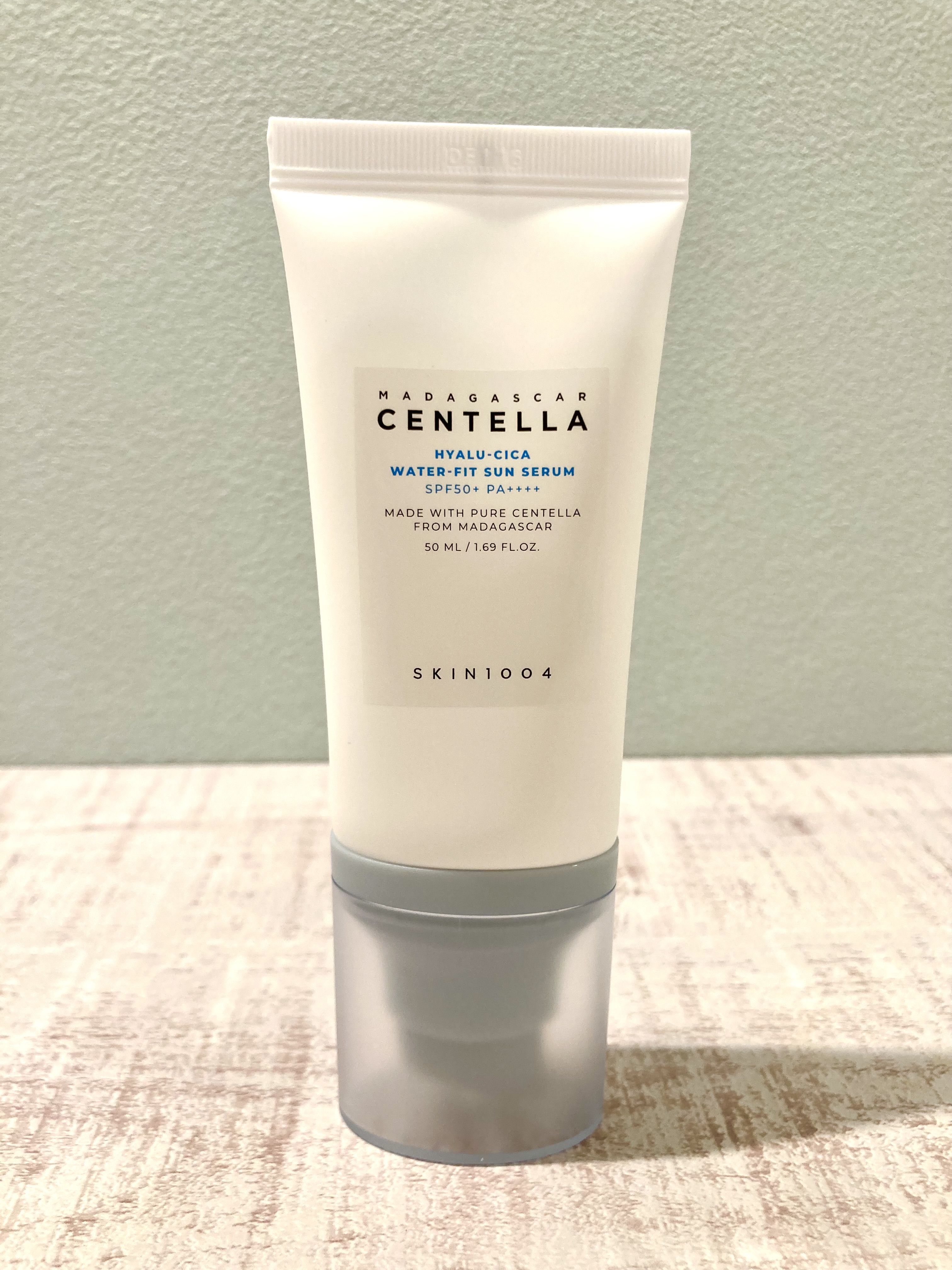 ヒアルーシカ ウォーターフィット サンセラム/SKIN1004/日焼け止めローションを使ったクチコミ（1枚目）