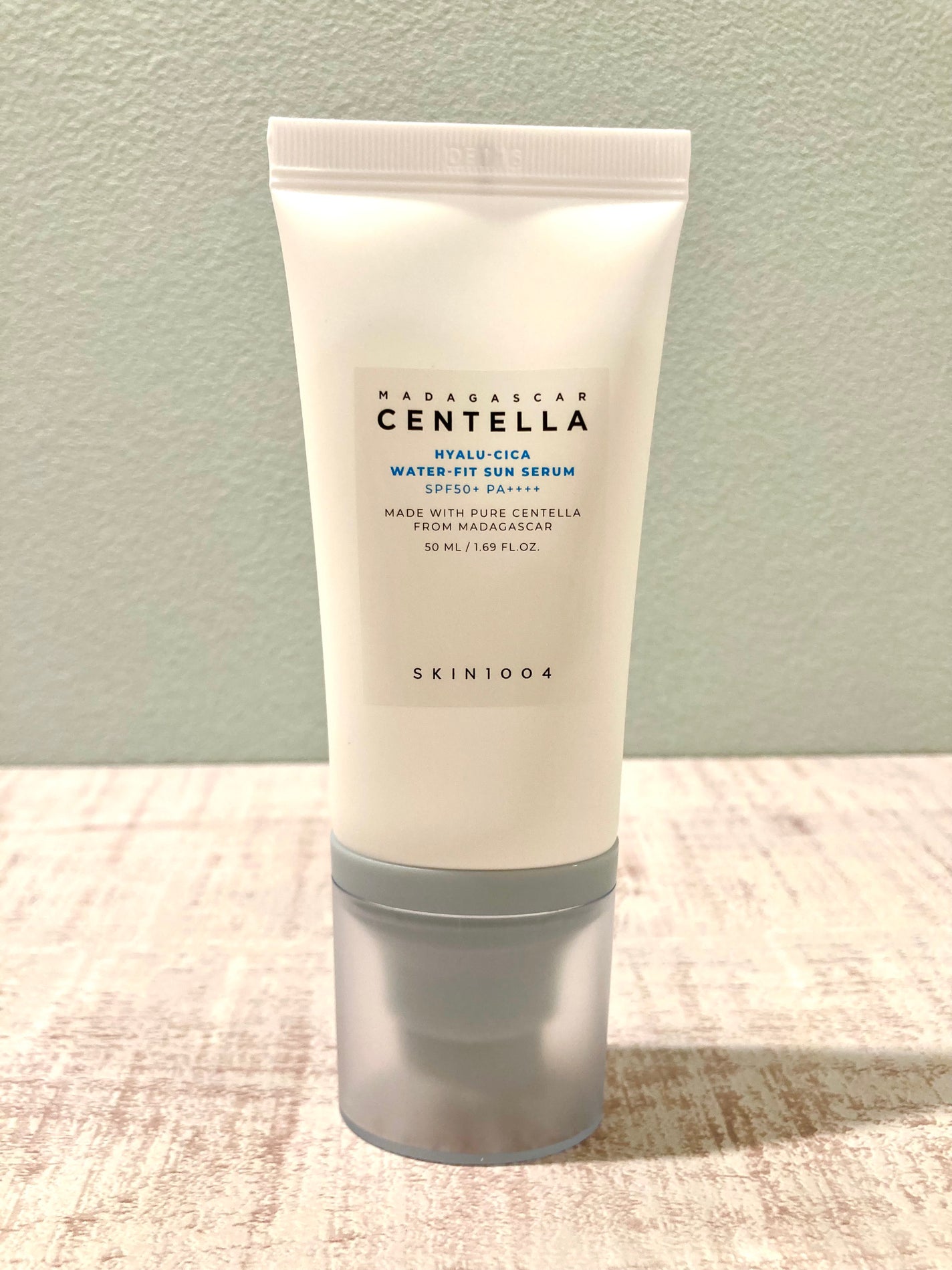 ヒアルーシカ ウォーターフィット サンセラム/SKIN1004/日焼け止めローションを使ったクチコミ(1枚目)