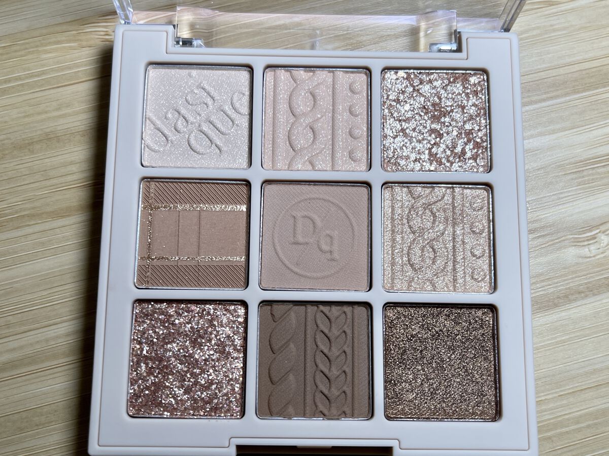 シャドウパレット/dasique/アイシャドウパレットを使ったクチコミ（3枚目）